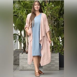 Saga mid calf duster